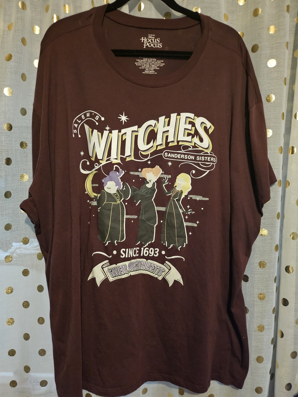 torrid Maroon Witches Sanderson Sisters Graphic Tee